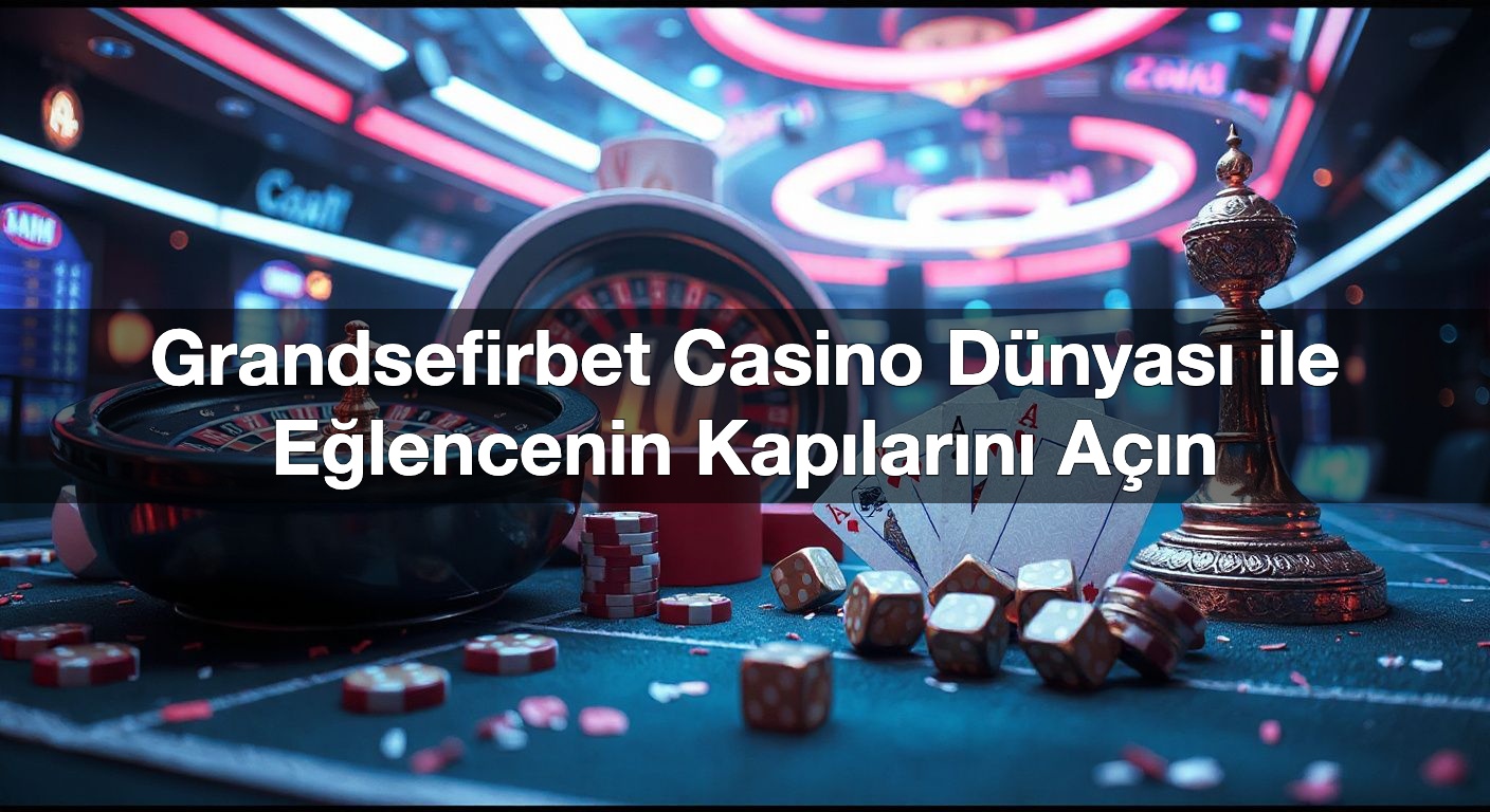 Grandsefirbet Casino Dünyası ile Eğlencenin Kapılarını Açın 2 Grandsefirbet Casino Dünyası ile Eğlencenin Kapılarını Açın